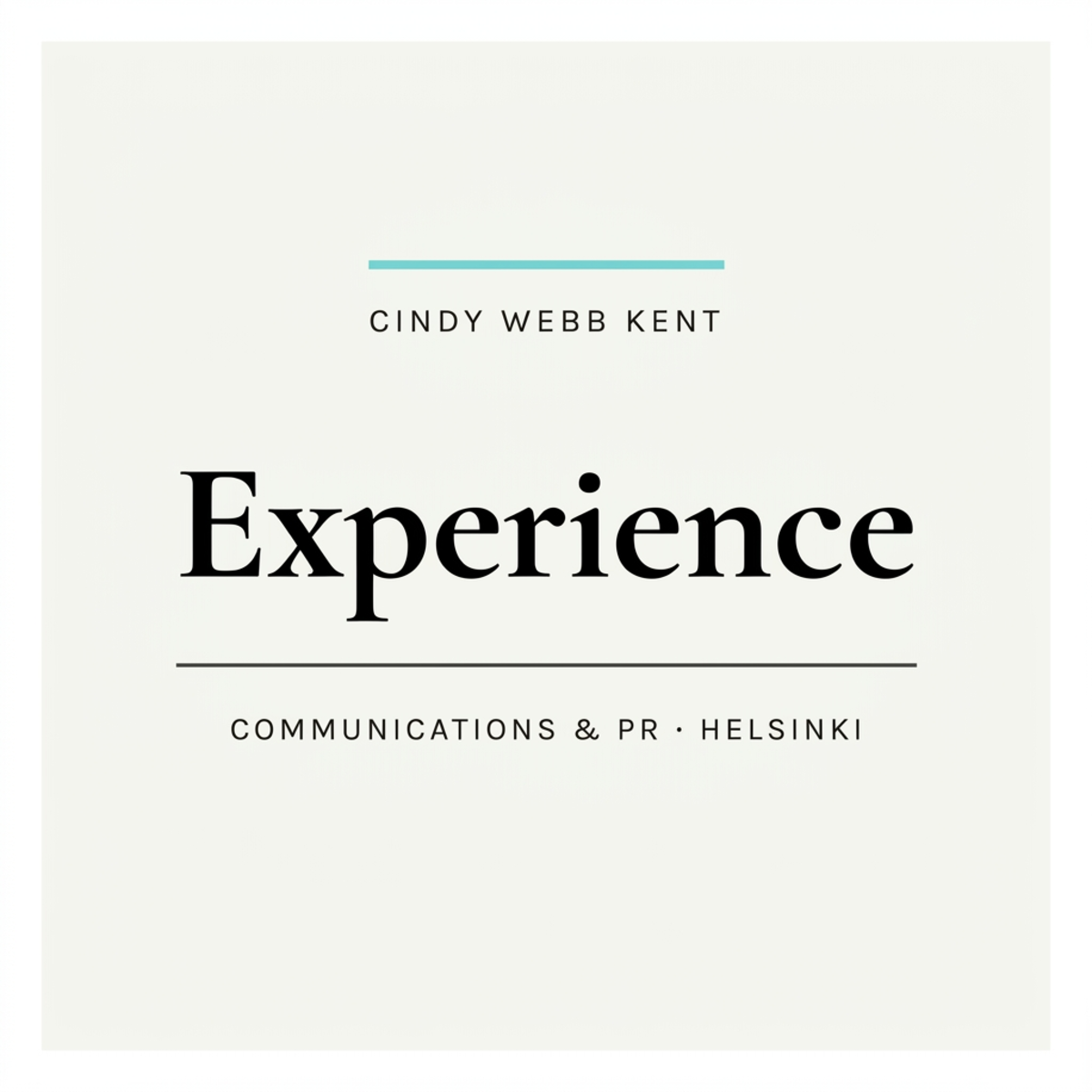 Square OG image for Experience